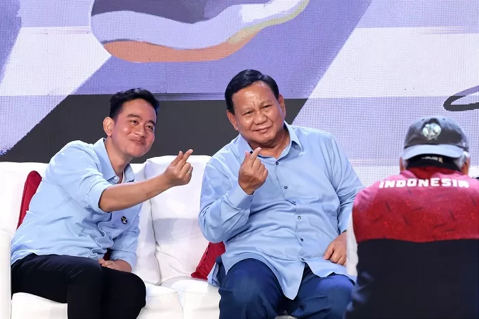 Pasangan Calon presiden Prabowo Subianto dan Cawapres Gibran Rakabuming Raka. (Dok. Tim Media Prabowo-Gibran)
