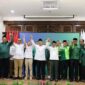 Prabowo Subianto berkunjung ke kantor Dewan Pengurus Pusat (DPP) Partai Kebangkitan Bangsa (PKB) usai keputusan penetapan sebagai presiden terpilih 2024 di KPU, Jakarta, Rabu (24/4/2024). (Dok. Tim Media Prabowo Subianto)