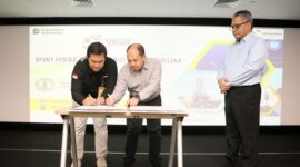 1. Penandatanganan MoU pelatihan & sertifikasi SDM migas PHE dan Pertamina Drilling di Jakarta. (Dok. PT Pertamina Hulu Energi)