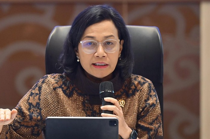 Menkeu Sri Mulyani 8. memaparkan arah kebijakan fiskal 2025 dalam konferensi pers. (Facebook.com @Sri Mulyani Indrawati)

