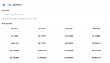 TopUpSaldo bisa dipertimbangkan saat kamu ingin mengisi DANA dengan alur pembelian melalui situs. (Dok. Topupsaldo.com )